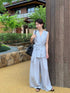 Two Piece Sleeveless Top with Trouser